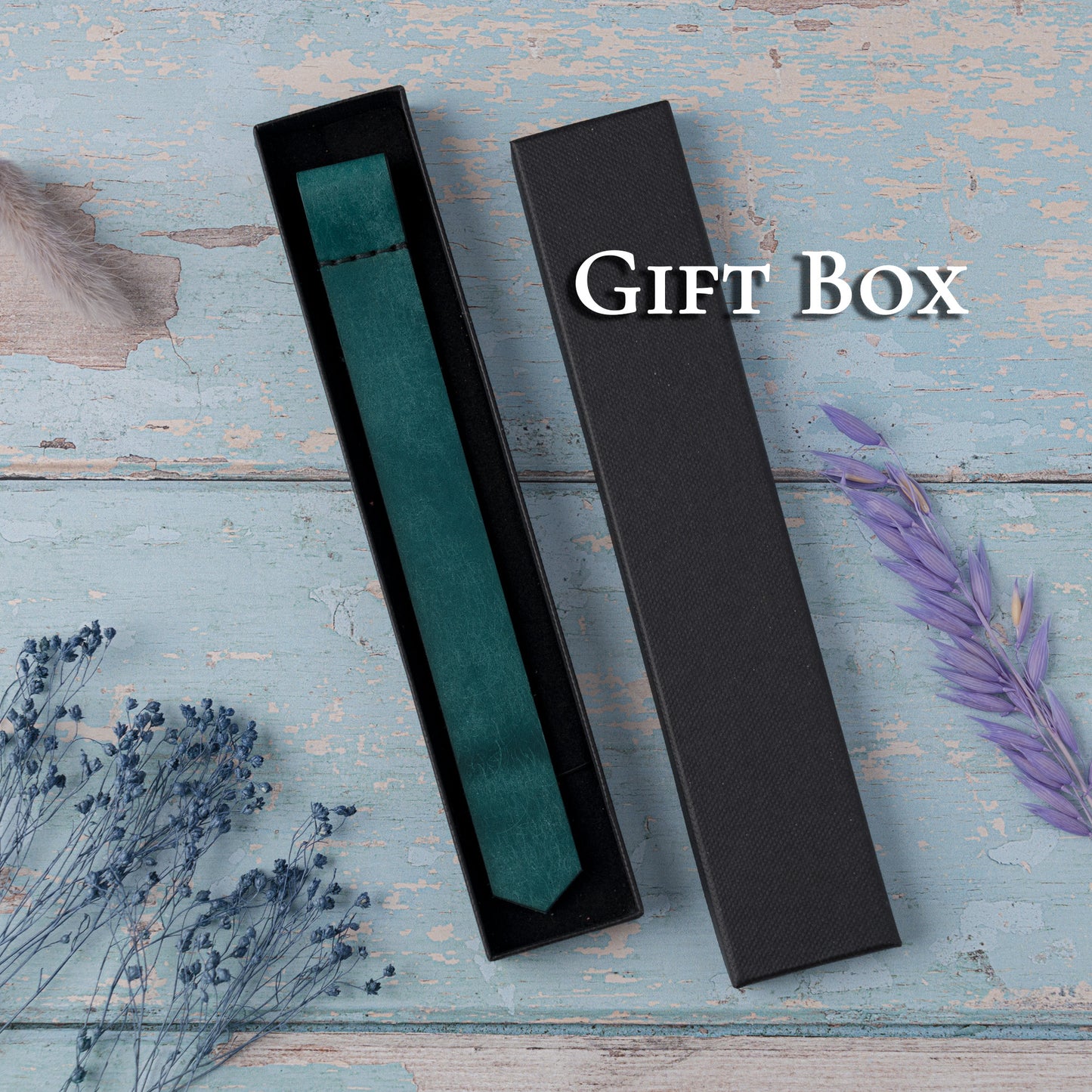 Slim Leather Bookmark – Personalised